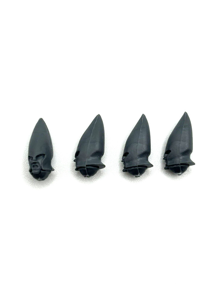 Warhammer High Elf Silver Helms Head Bits x4