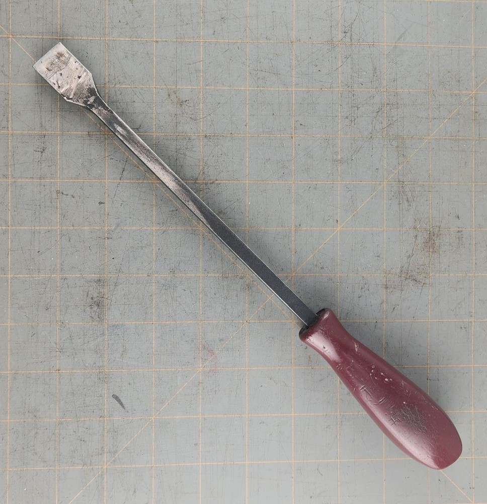 Matco Tools Gasket Carbon LONG Scraper Set Burgundy Hard Handle