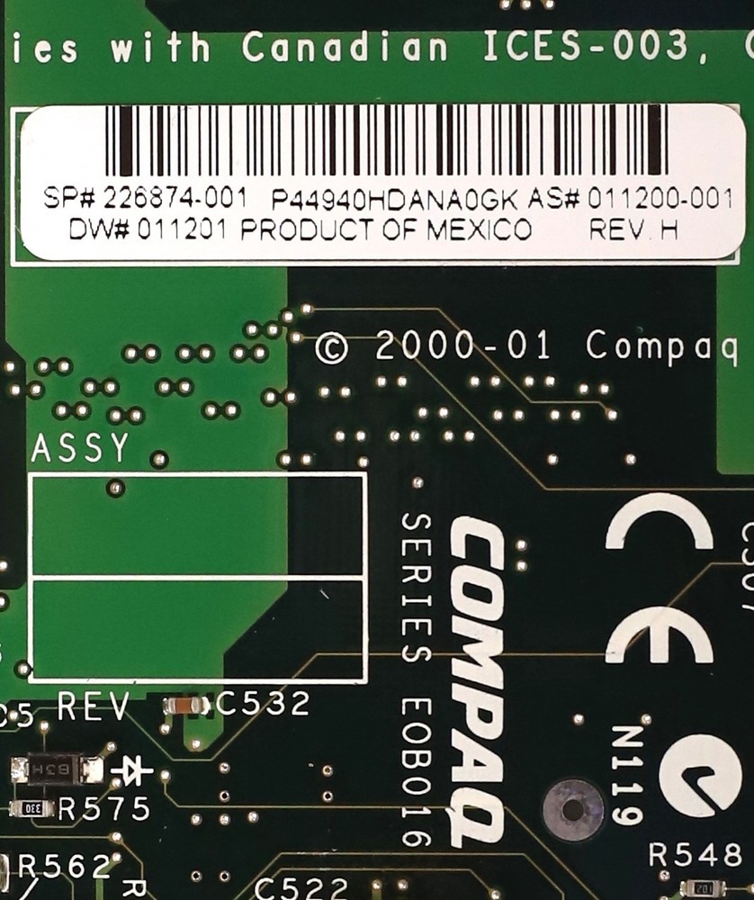 HP Compaq Smart Array 532 SCSI PCIe RAID Controller Card P/N: 226874-001 Tested