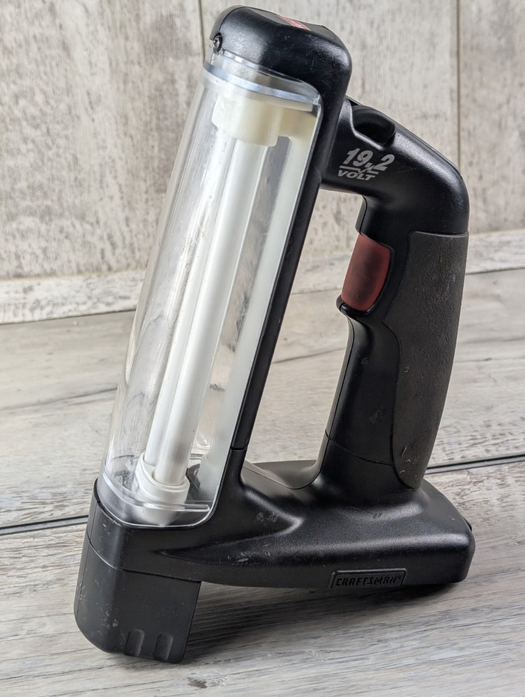 Craftsman C3 19.2v Volt Fluorescent Flashlight Worklight Tested NO BATTERY