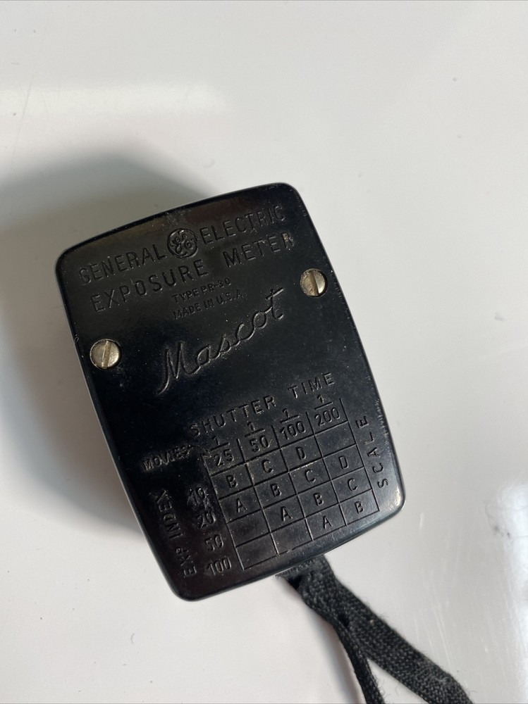 GE PR-30 Mascot Exposure Meter General Electric