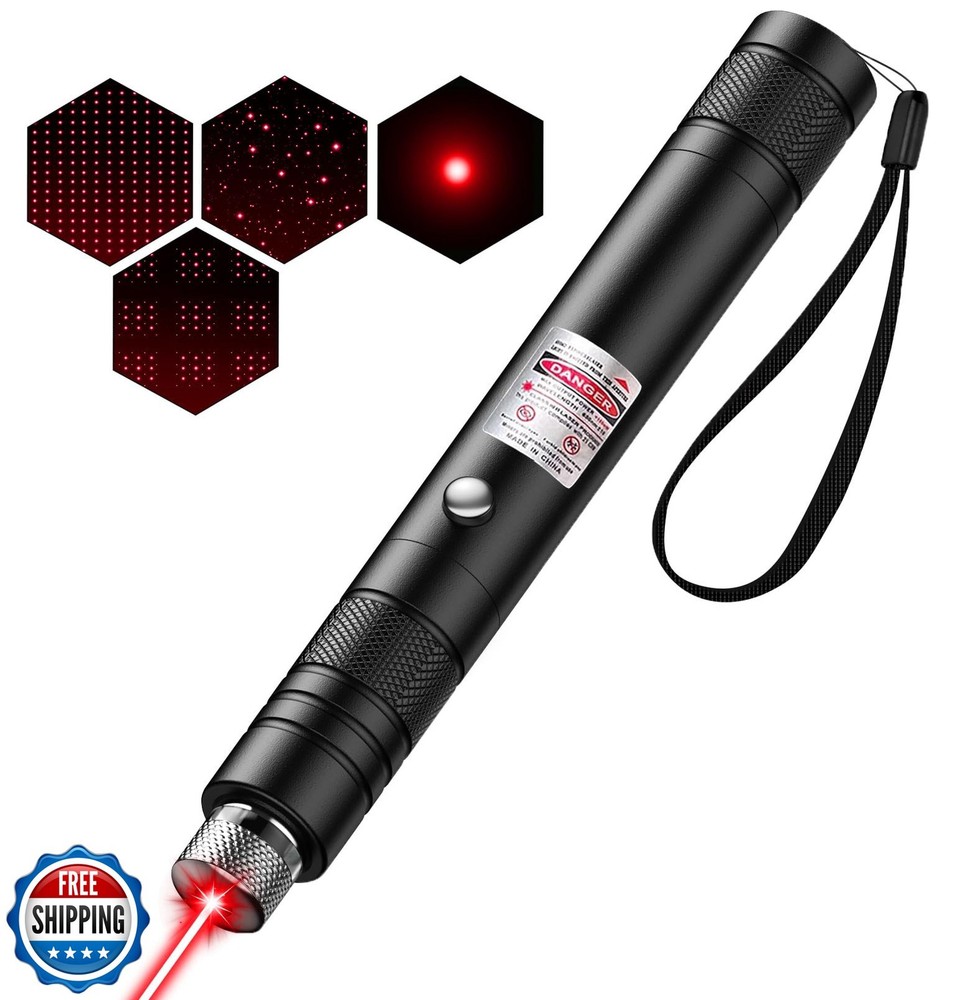 Rechargeable Red Laser Pointer - Long-Range Laser Pointer High Power with Sta...