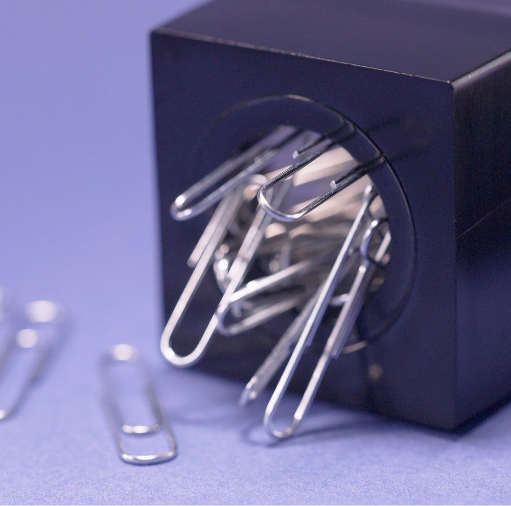 450 Silver Paper Clips - Zinc Galvanized, Assorted Sizes for Office & DIY