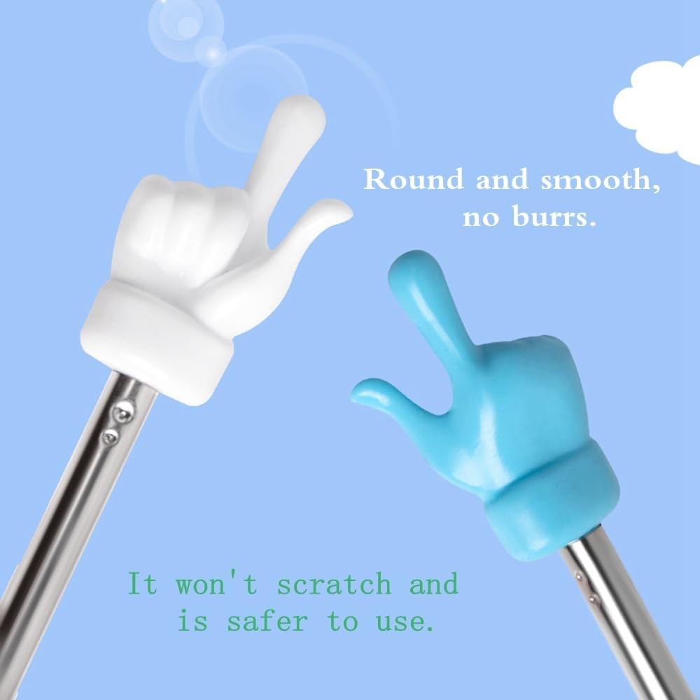 Teacher Pointer Sticks Finger,Pointer for Classroom,Telescoping 1 PCS, Blue