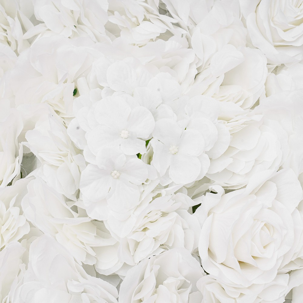 Artificial Flower Wall Panel DIY Wall Mat Silk Floral Wedding Party Backgrounds