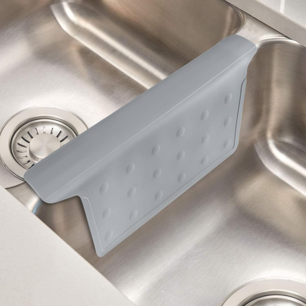 Sink Saddle, Divider Mat, Kitchen Sink Mat, Silicone Protector, No Odor, No Stai