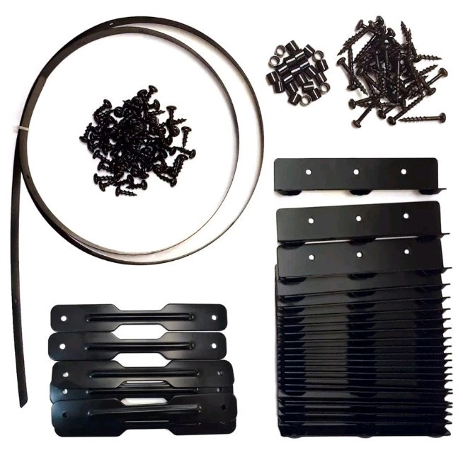 Deck Sunblind System 11060, Louvers Bracket Shutter Hardware Kit