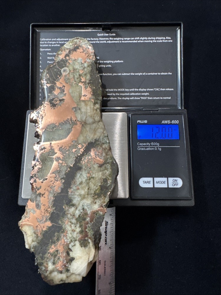 Native Copper In Matrix 12oz Large