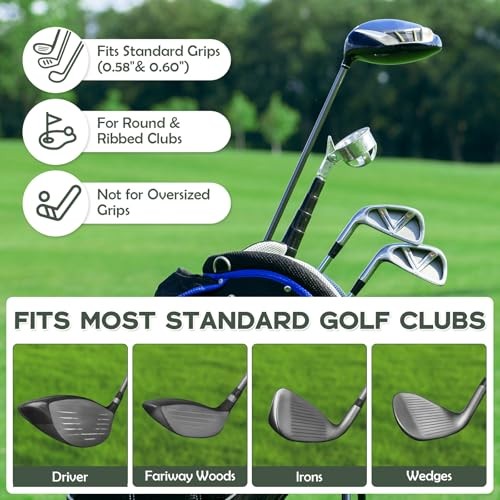 Grip Trainer Attachment & Swing Correcting Arm Band -Golf Training Combo for