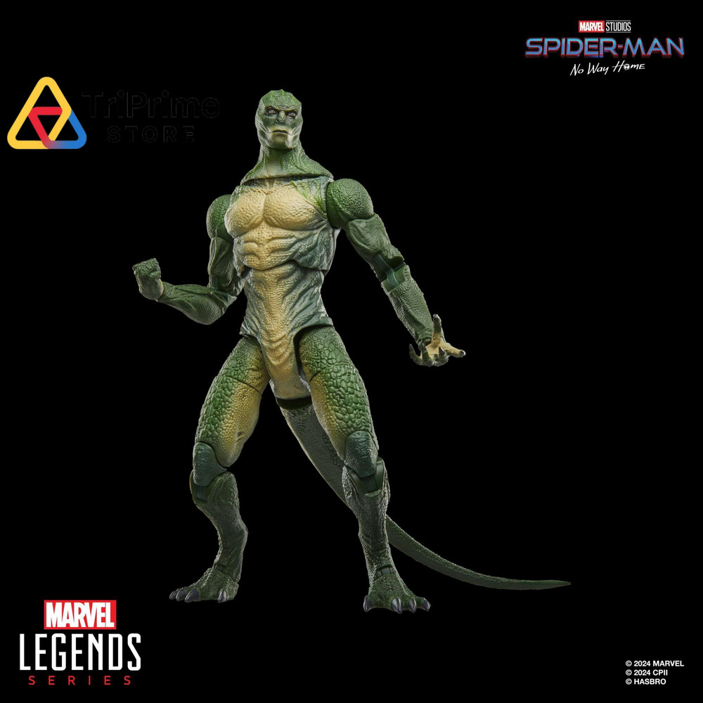 Marvel Legends Series Lizard, 6 inches (scale), 8.8 (height)