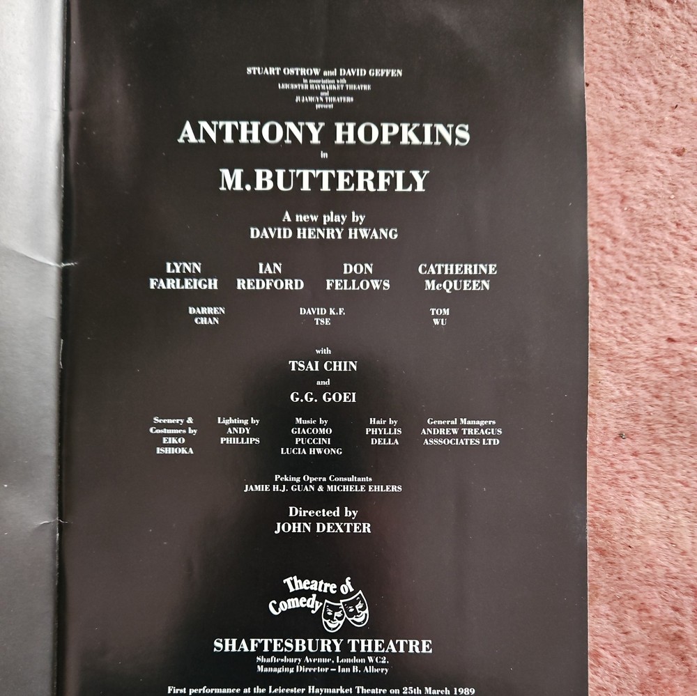 3 Shaftesbury Theatre Programmes