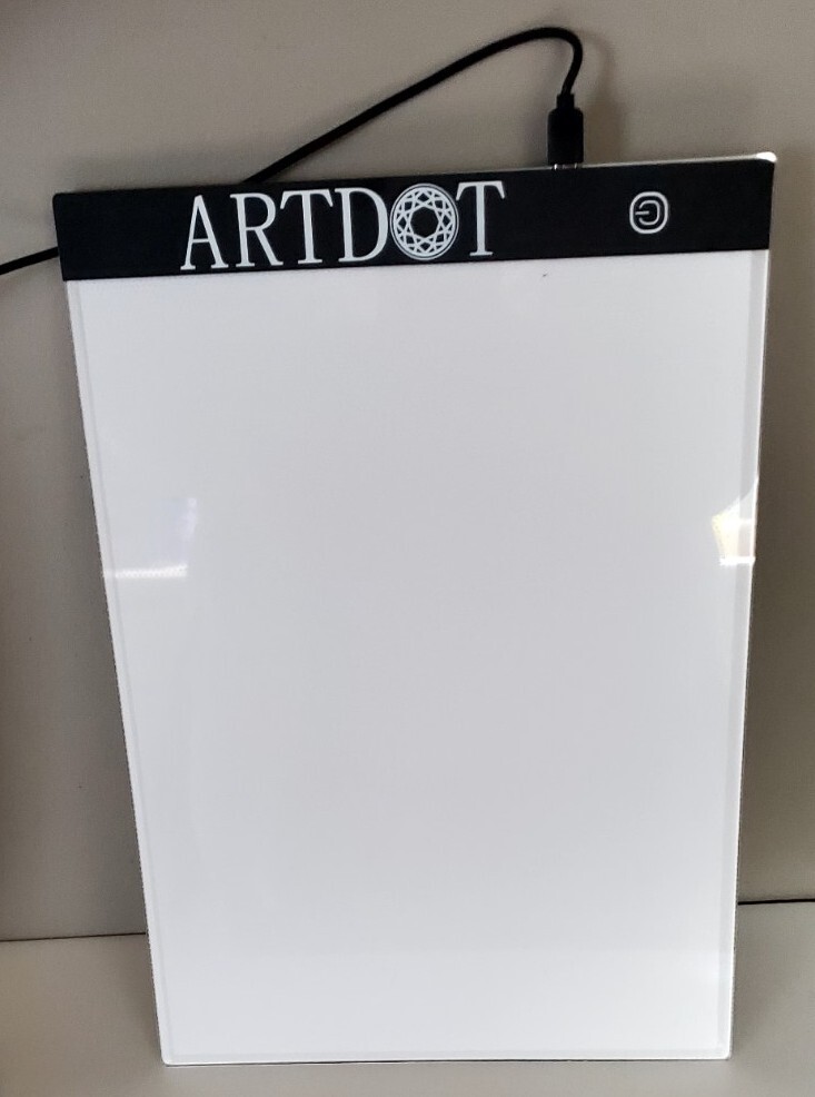 ARTDOT 13"×9" LED Light Board USB Three Light Settings