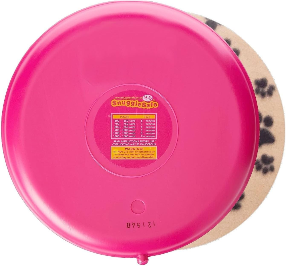The 'Original' Microwave Heating Pad Disc Microwavable Heated Pet Bed.