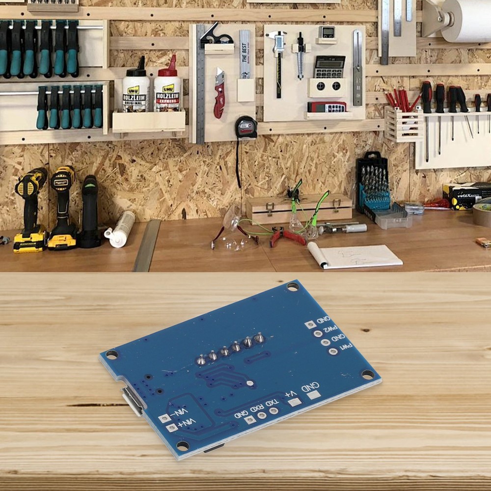 Compact 2 Channel Square Wave Generator Module with LED Display Buy Now