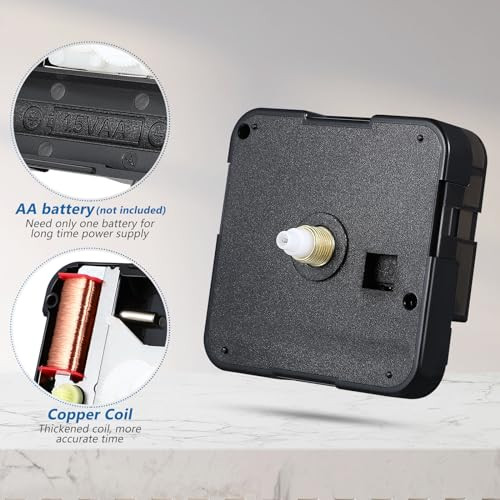 Clock Mechanism Replacement, Quartz Clock Movement Mechanism Replacement