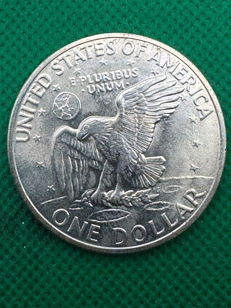 1971-S BU SILVER EISENHOWER DOLLAR 40% Silver(204f)