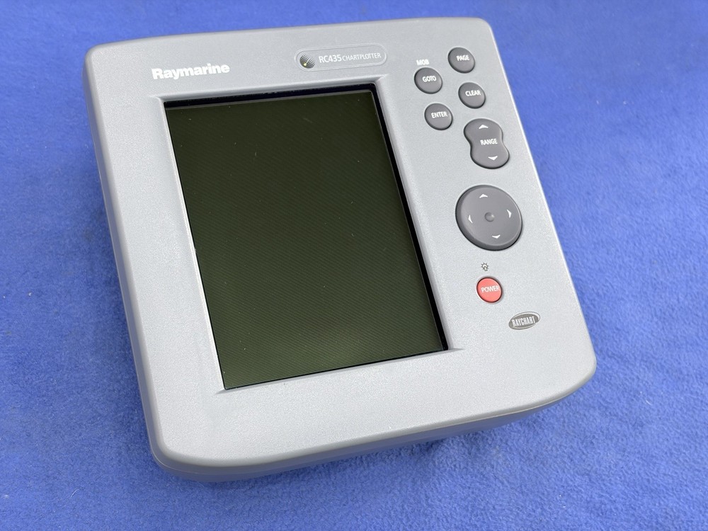 Raymarine RC435 GPS Chartplotter Display ONLY; Fully Tested & Working