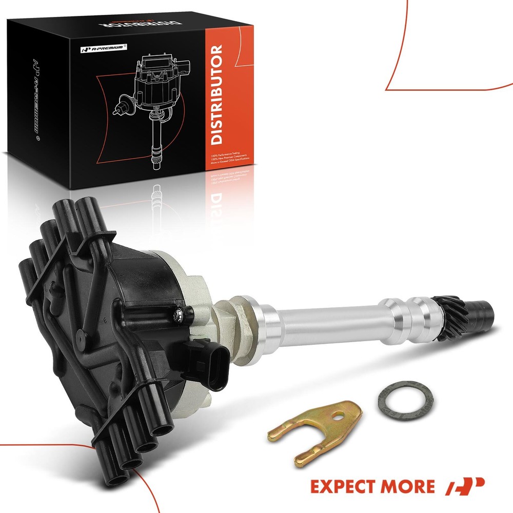 Ignition Distributor w/ Cap & Rotor for Chevrolet C2500 Express 3500 96-00 GMC