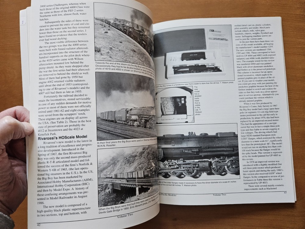 Union Pacific Modeler Volume Two (1996 paperback)