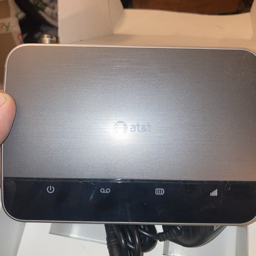 AT&T Wireless Home Phone Base Model WF720 Silver Complete Open Box
