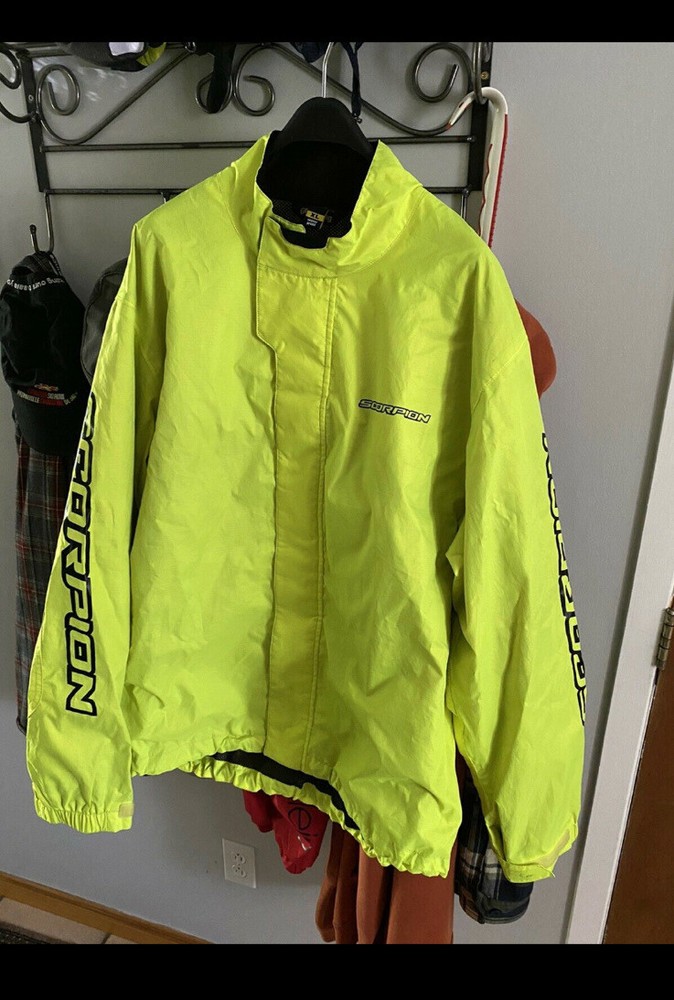 Scorpion Hi-viz Rain Jacket