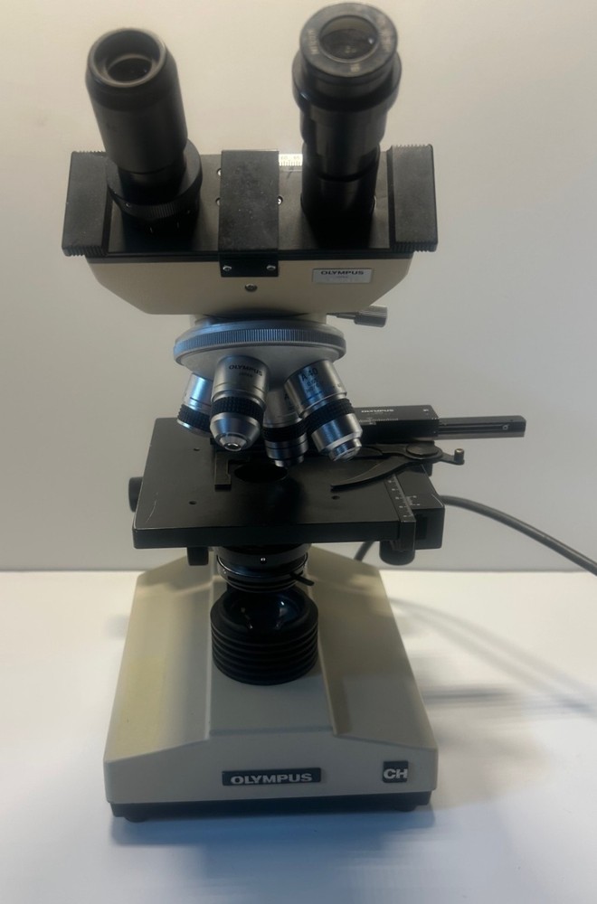Olympus CH Binocular Laboratory Microscope 50, 60 Hz