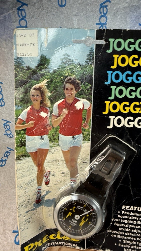 Vintage The Precise Jogger Step Counter. NOS