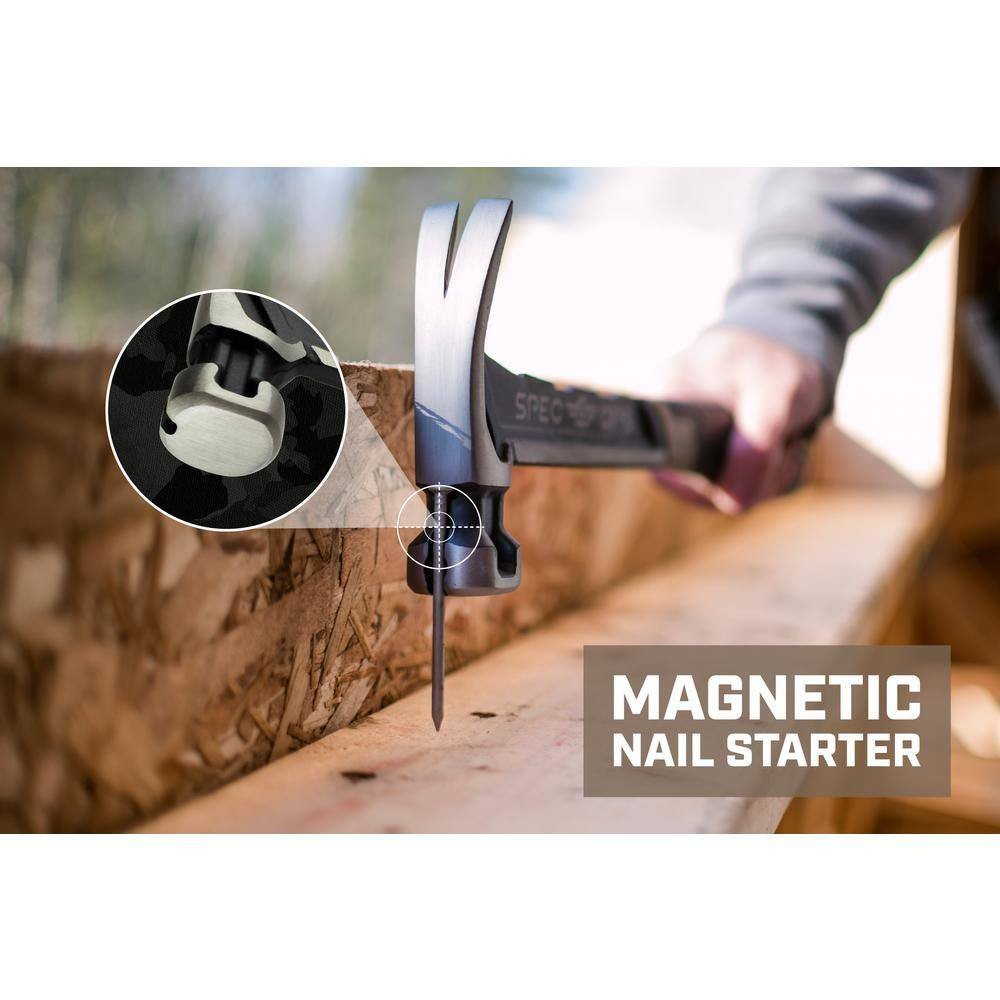 20 Oz. Smooth Face Rip Claw Hammer, Steel Handle
