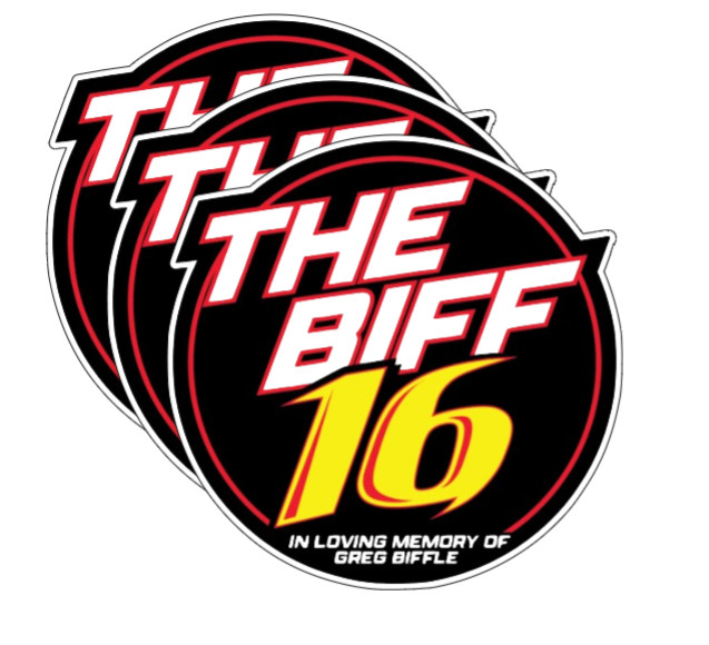 Greg Biffle "The Biff" 3 PC HQ Sticker Set