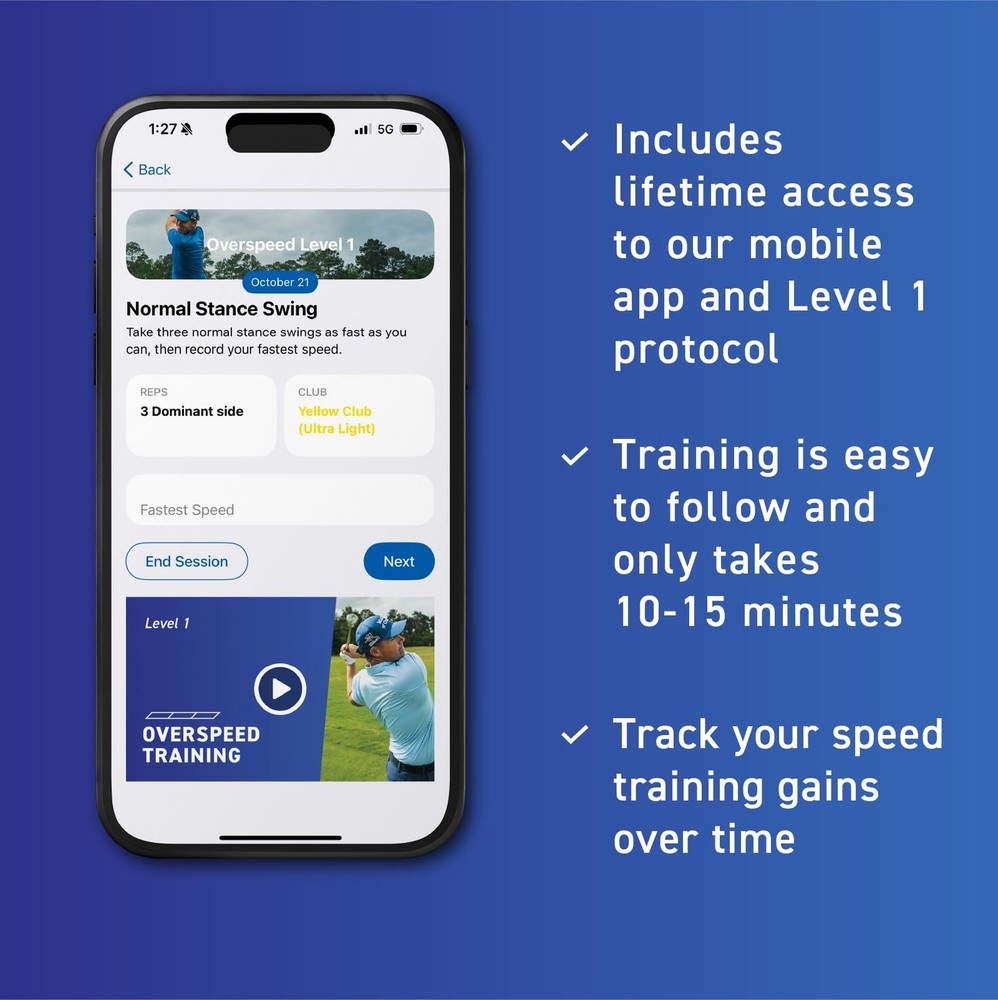 SuperSpeed Golf | Swing Speed Training System | Gain Swing Speed and 20 Yard...