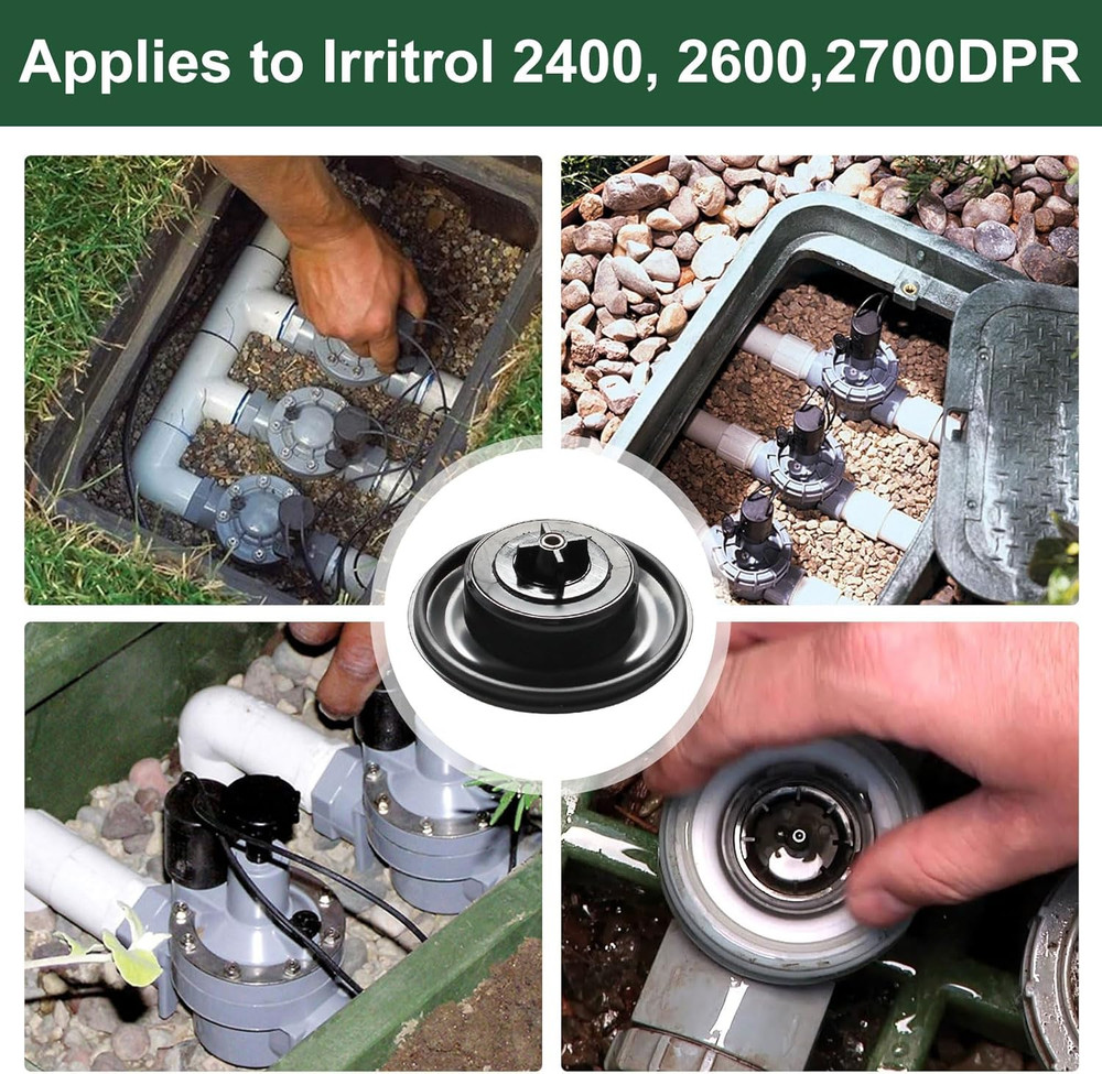 Replacement Valve Diaphragm 3/4" - 1" | 100236 for Irritrol 2400, 2600,2700DPR