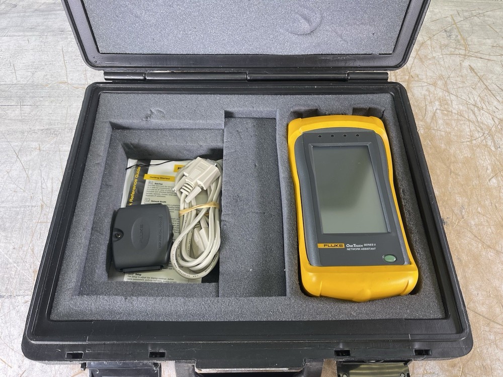 FLUKE ONETOUCH SERIES II NETWORK ASSISTANT - (UNTESTED)