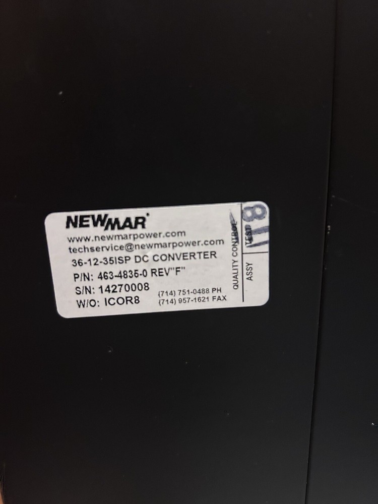 Newmar 36-12-35ISP DC to DC Converter