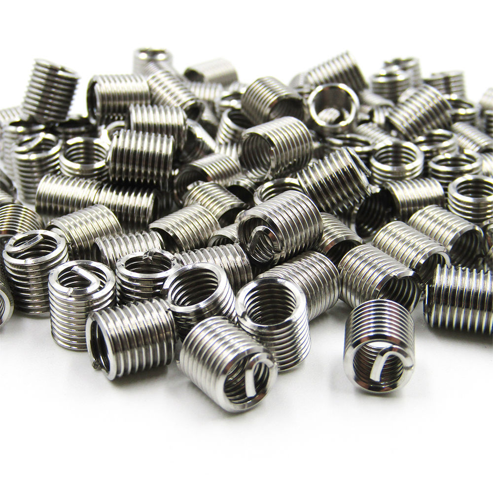 FINE THREAD M10 M12 Helicoil Thread Insert 304 Stainless Steel Wire Insert