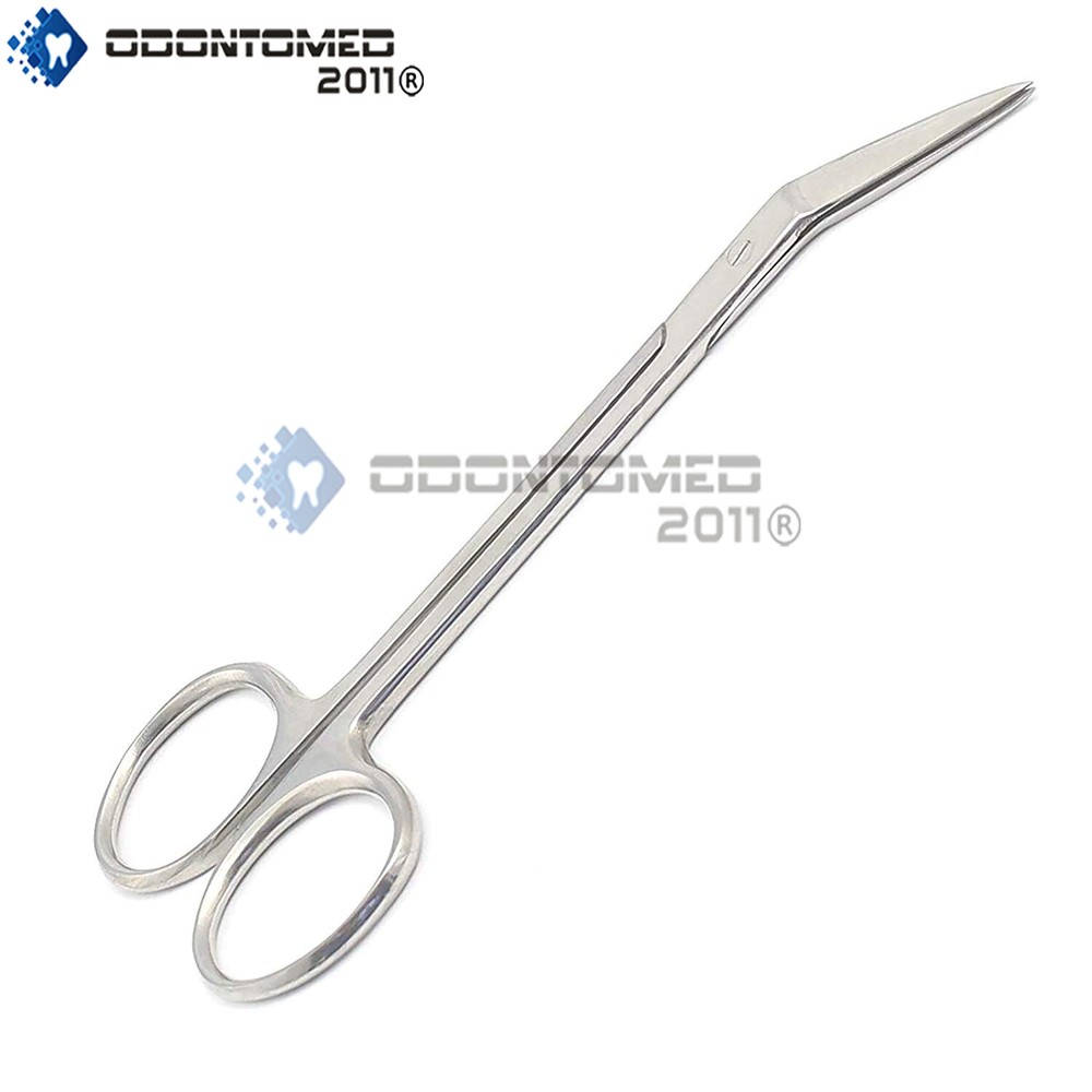 Iris Scissors 4.5" Angled Surgical Dental Instruments