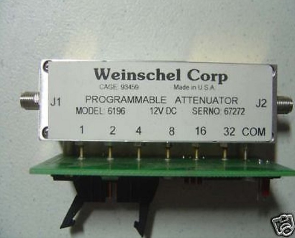Weinschel Programmable Attenuator model 6196