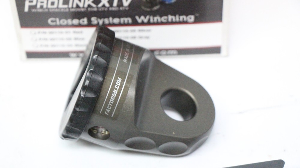 FACTOR 55 ProLink XTV Winch Shackle Mount for UTV ATV Gray 00110-06