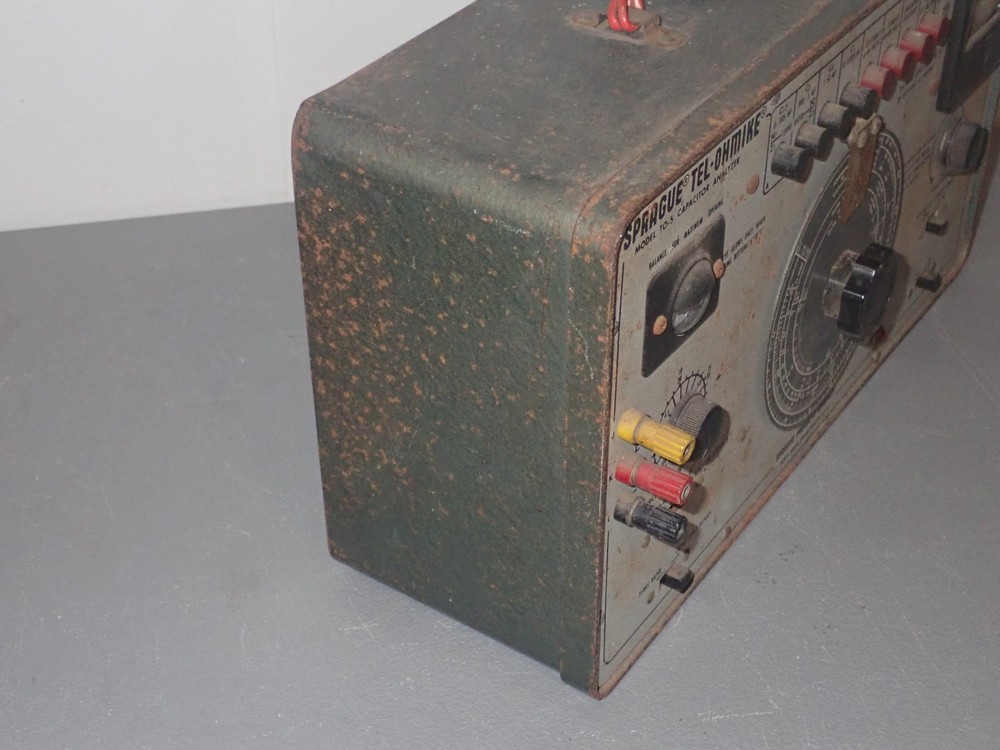 Sprague Tel-Ohmike TO-5 Capacitor Analyzer