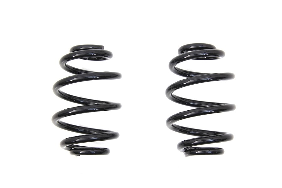 Black 3 inch Seat Spring Set fits Harley Davidson