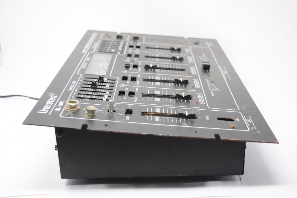Lineartech SL-3000 Pre AMP Mixer Equalizer Works *READ