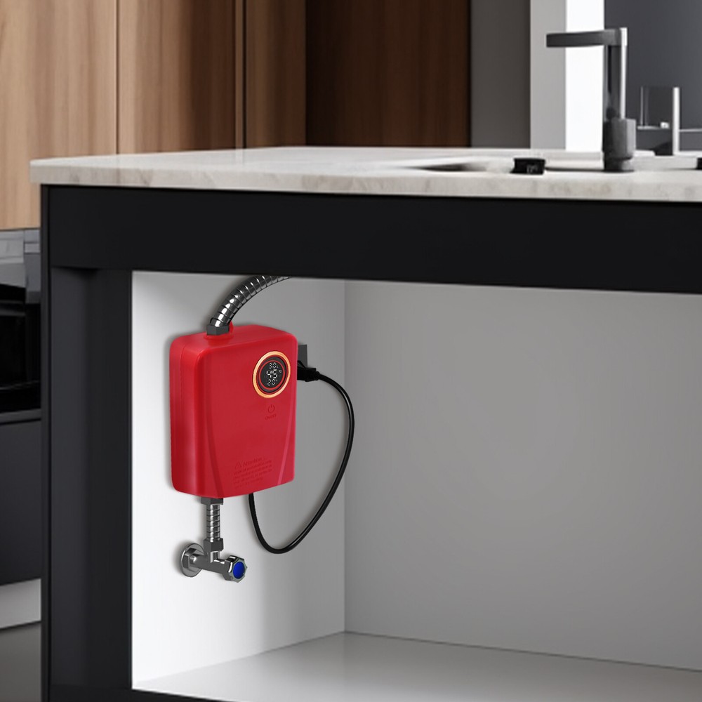 Instant Electric Tankless Water Heater - 3000W Portable Hot Water Solution