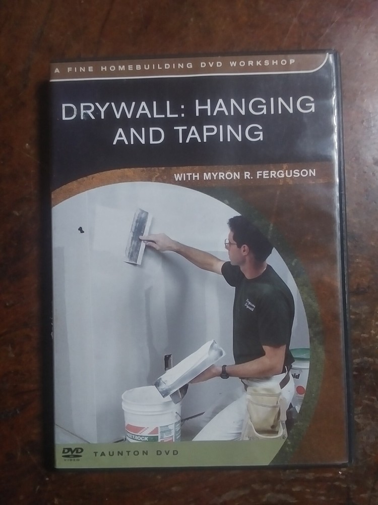 Drywall: Hanging & Taping Home Building DVD Workshop