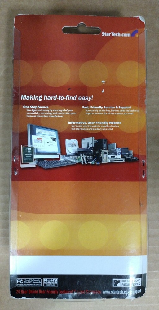 StarTech ICUSB1284D25 USB to Parallel DB25 Adapter Cable