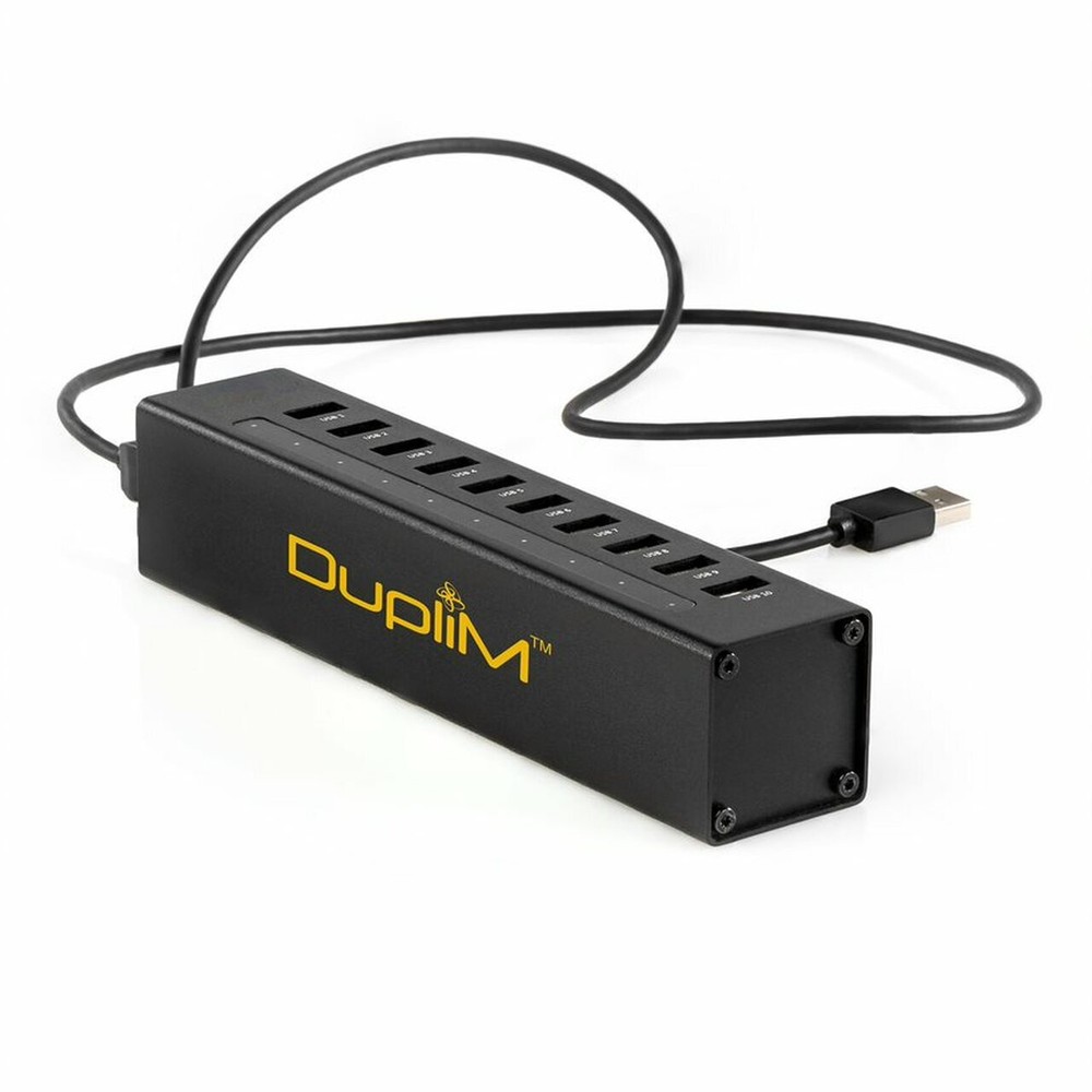 DupliM 1 to 10 USB 3.0 Flash Drive Duplicator Computer Connect for PC and MAC