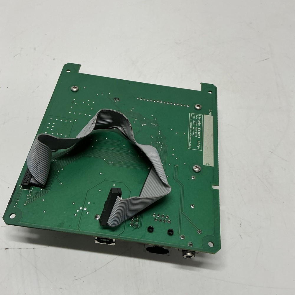 Lincoln Coders LC-08-1 Inkjet Printer Display Control Board LCD Interface W-033