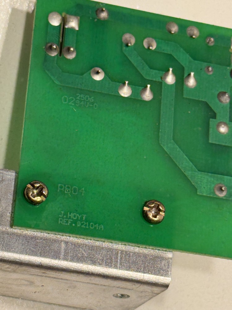 Baratza Encore 485 Conical Burr Coffee Power Board Pulled From Working Machine