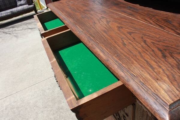 Pair of LXV Oak Double Buffets