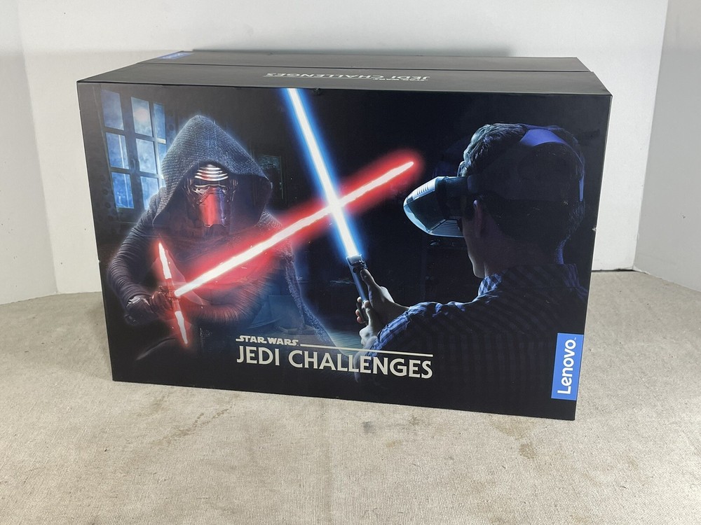 Star Wars Jedi Challenges AR Headset w/ Lightsaber Controller & Tracking Book