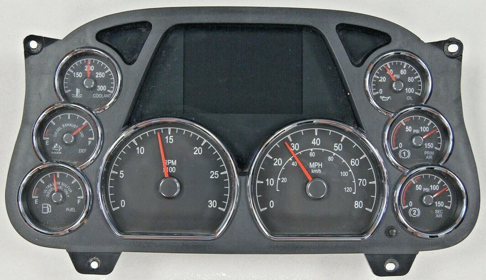 2020 Peterbilt 579 dash board instrument cluster