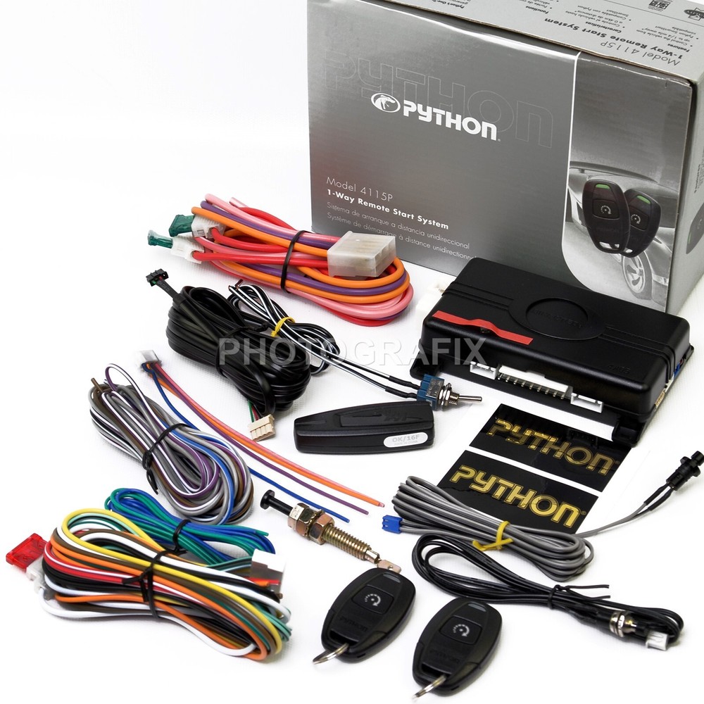 Python 4115P Remote Auto Car Starter & Keyless Entry System (Avital 4115L)